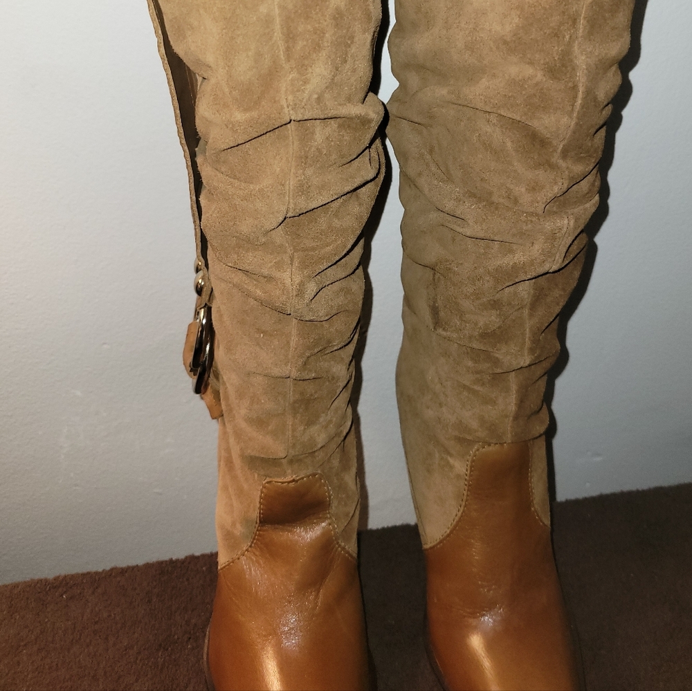 Jessica Simpson Slouch Western Boots